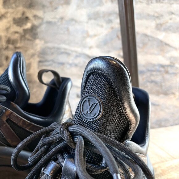 Louis Vuitton Black Monogram Archlight Chunky Sneakers - Picture 7 of 12